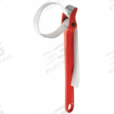 ROTHENBERGER Strap Wrench: For 8 1/2 in Outside Dia, 13 in Handle Lg, 1 in Strap Wd - Strap Wrenches