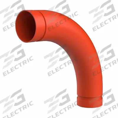 GRUVLOK Metal Pipe Elbow: 90° Elbow, 8 in x 8 in - Grooved Pipe Fittings