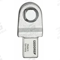 GEDORE Interchangeable Torque Wrench Head: 14mm x 18mm, 3/4 in Drive Size, 3/4 in Size, Fixed Square (MPN 7618-04). Key specifications — attr310253: 14mm x 18mm, 3/4 in; attr324954: GEDORE.
