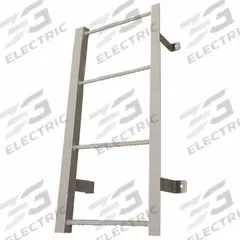 COTTERMAN Fixed Ladder: 3 ft Overall Ht, 21 in Overall Wd, Steel, 300 lb Load Capacity, 4 Rungs (MPN F4S C1). Key specifications — Brand: COTTERMAN; Assembly: Assembled; Number of Sections: 1.