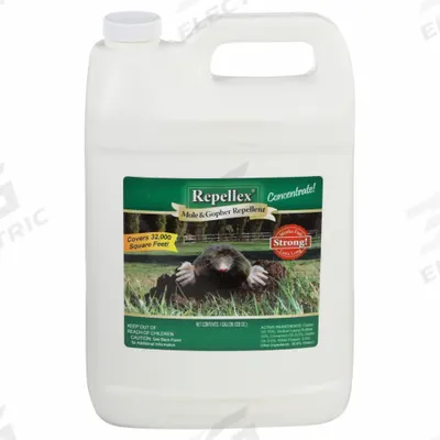 REPELLEX Mole/Gopher Repellent: Targets Moles/Rodents/Voles - Wildlife Repellents
