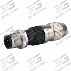 MURRELEKTRONIK Circular Connector: A Coded, 4 Pin, M12 Screw, IP67, IDC, Straight (MPN 7000-12481-0000000). Key specifications — Connector Body Type: Pin; Coding: A; Brand: MURRELEKTRONIK; Voltage Rating: 32V AC; Thread Size: M12; Mounting Style: Screw; IP Rating: IP67; Connector Orientation: Straight.