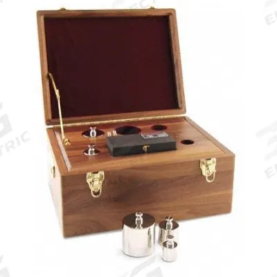 RICE LAKE WEIGHING SYSTEMS Calibration Weights Set: 1 kg Nominal Mass, Cylinder Calibration Wt - Metric Calibration Weight Kits
