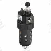 PARKER Compressed Air Lubricator: Mist, 3/8 in NPT, 90 cfm, 150 psi Max Op Pressure, Plastic Bowl (MPN 06L22BE). Key specifications — attr111774: Zinc; attr111402: 06L; attr111761: PARKER.