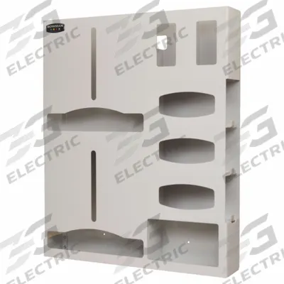 BOWMAN DISPENSERS Protection System Organizer: 25 1/8 in Overall Wd, 4 3/4 in Overall Dp - Surgical Gown & Dressing Dispensers
