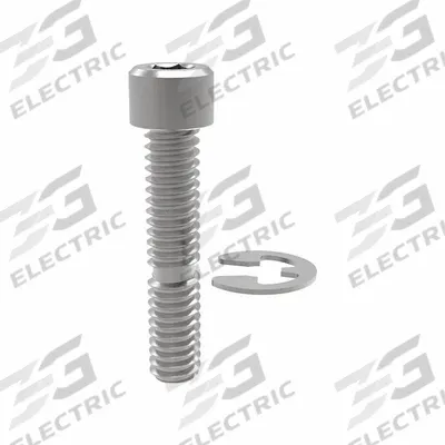 JERGENS Bolt Kit: For Traditional Center-Pull Hoist Ring Type, 23417-SS, 3/4" Thread Size - Hoist Ring Bolt Kits