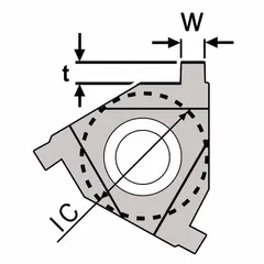 ULTRA-DEX USA Parting and Grooving Insert: 3IR NG W.047 (MPN 913-000-014). Key specifications — attr257415: 3IR NG W.047; attr257414: 3IR NG W.047.