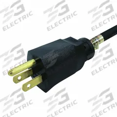 APPROVED VENDOR Power Cord: 12 ft Lg, 3/12, 5-15P Plug, Bare Wire Receptacle, SJT, PVC, 15 A Current (MPN 1TNA5). Key specifications — Brand: APPROVED VENDOR; Jacket Material: PVC.