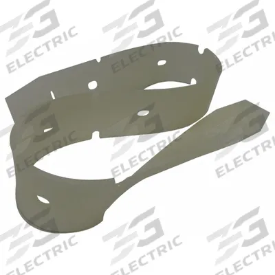 TENNANT Front Squeegee Blade: Rubber, 3 3/8 in Overall Lg, 3 1/4 in Overall Wd - Replacement Squeegee Blades for Floor Cleaning Machines