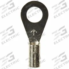3M Ring Terminal: Bare, #8 Stud Size, 22 AWG to 18 AWG Wire Sizes, 1,000 V, Brazed Barrel & Seam (MPN M18-8R/LK). Key specifications — Brand: 3M.