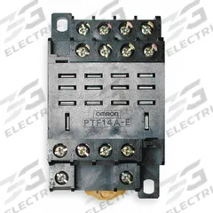 OMRON Relay Socket: 10 A Rating, DIN-Rail & Surface Socket Mounting, 14 Pins, F Socket, Elevator (MPN PTF14A). Key specifications — Brand: OMRON.
