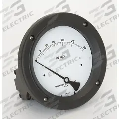 MIDWEST INSTRUMENT Differential Pressure Gauge: Back, 1/4 in NPT Female, Model 142, 4 1/2 in Dial (MPN 142-AC-00-OO-30H). Key specifications — Sensor Type: Diaphragm; Series: Model 142; Housing Material: Aluminum; Certificate of Calibration: Not Included.