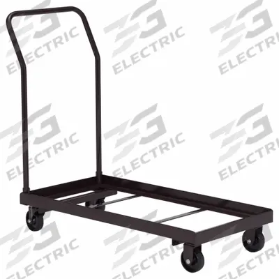 NATIONAL PUBLIC SEATING Chair Cart: 1,100 lb, 19 in L x 40 in W x 35 in H, For 36 Chairs - Carts for Folding Chairs