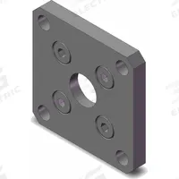 SMC Mounting Bracket: Flange/Foot Mount Type, Fits 50 mm Bore Dia, Stainless Steel, CG-F050SUS. Key specifications — attr947439: CG-F050SUS; attr947448: Stainless Steel; attr1171502: Mounting Bracket.