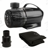 Waterfall Pump: 3/8 hp, 120V AC, Plastic housing, 18 ft Max Head (MPN 52355). Key specifications — Pump Type: Waterfall Pump; Brand: POND BOSS; Manufacturer Part Number: 52355; Nameplate Voltage: 120V AC; Discharge Connection: 2 in Barbed.