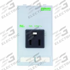 MURRELEKTRONIK Socket Insert: NEMA 5-15, 125 V AC Socket Volt Rating, 51 mm x 88 mm (MPN 4000-68000-0030000). Key specifications — Brand: MURRELEKTRONIK; Socket Configuration: NEMA 5-15; Insert Design: Data & Power Insert.