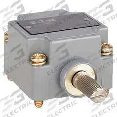 EATON Limit Switch Head: Side, E50 Series (MPN E50DR1). Key specifications — attr1019422: E50; attr1019427: Side; attr211339: EATON; attr1019313: Momentary.
