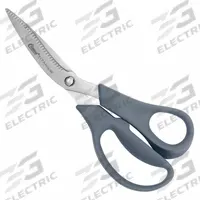 CLAUSS Shears: Right-Hand, 8 in Overall Lg, Serrated, Titanium Bonded, Pointed, Gray (MPN 18045). Key specifications — attr308500: Titanium Bonded; attr308502: Gray; attr308505: Right-Hand; attr308522: Paper; attr324896: CLAUSS.