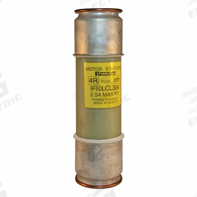 MERSEN Medium Voltage Fuses: 9F60 Series, R-Rated, 2.4 kV AC, 130 A, Gen Purpose - Fast-Acting & General-Purpose Cylindrical Fuses