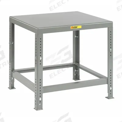 LITTLE GIANT Work Table: Adj Ht, Steel, 60 in x 30 in, 10,000 lb Overall Load Capacity - Steel-Top Worktables