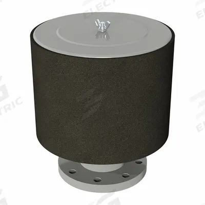 SOLBERG Intake Exposed Filter: 4 in Flange Inlet Size, 520 scfm, 14 in Overall Ht - Air Compressor Intake Filters & Silencers