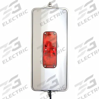 VELVAC Truck Mirror - Angle Back: Rectangular, Flat, For Driver/Passenger Vehicle Side - Rectanglar Mirrors