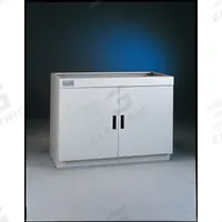 LABCONCO Solvent Storage Cabinet: 22 in Overall Dp, 36 in Overall Wd, 36 3/4 in Overall Ht, 2 Doors (MPN 9903100). Key specifications — Color: White; Material: Epoxy-Coated Steel; Brand: LABCONCO; Compatible with Product Type: Fume Hoods; Door Type: Self-Closing; Mobility: Stationary; Product Type: Solvent Storage Cabinet.