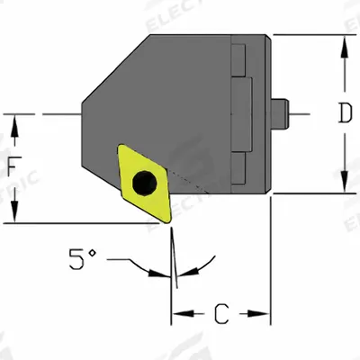 ULTRA-DEX USA Indexable Cutting Head Unit: SH16 SDXCL2 (MPN 912-000-211) - Machining