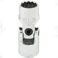 WESTWARD Flex Socket: 1/2 in Drive Size, 5/8 in Socket Size, 12-Point, Std, Chrome (MPN 10E213). Key specifications — attr1204348: WESTWARD; attr1204349: Chrome.
