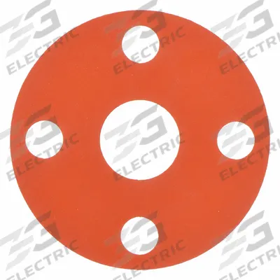 Grainger Full Face Flange Gasket: Class 150, Silicone, For 3/4 in Pipe, 1/8 in Thick - Silicone Full-Face Gaskets