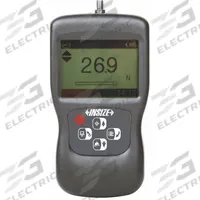 INSIZE Digital Force Gauge: 220 lbf Max Force Measured, 0 lbf Min Force Measured, Higher Resolution (MPN ISF-1DF1000). Key specifications — attr1002785: N; attr1002770: LCD; attr1002779: USB Cable; attr1002768: INSIZE; attr1002775: +/-0.3% of Load Capacity; attr1034780: Not Included; attr1034781: Higher Resolution.