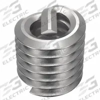 APPROVED VENDOR Helical Insert: Tanged Tang Style, Screw-Locking, #5-40 Thread Size, Plain, 10 PK (MPN 3532-5GX1.5DSL). Key specifications — Material Grade/Class: 18-8; Thread Direction: Right Hand; STI Tap Size: #5-40; Compatible Material: Metal; System of Measurement: Inch; Brand: APPROVED VENDOR; Tensile Strength: 200,000 psi; Thread Type: Coarse.