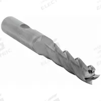 CLEVELAND Square End Mill: Cobalt, TiCN Coated, 4 Flute, 31/64" Mill Dia, 1-1/4" LOC, 3-1/4" OAL (MPN C32632)