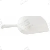 Scoop: Non-Sterile, HDPE, 500 mL Capacity - mL, 16 7/8 fl oz Capacity - oz, 29.97 cm Overall Lg (MPN 208075-0500). Key specifications — Standards: FDA Grade Material; Color: White; Product Type: Scoop; Brand: APPROVED VENDOR.