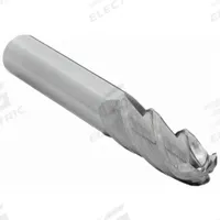 CLEVELAND Ball End Mill: Carbide, 4 Flute, 5/16" Mill Dia, 1-1/8" LOC, 3" OAL (MPN C63545)