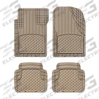 Vehicle Floor Mat: 27 in Lg (In.), 19 in Wd (In.), Tan, Trim-to-Fit (MPN 11AVMST). Key specifications — Material: Thermoplastic Rubber; Brand: WEATHERTECH; Mat Type: Trim-to-Fit.