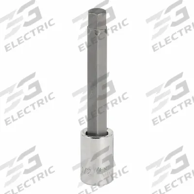 WESTWARD Socket Bit: 1/2 in Drive Size, Hex Tip, 1/2 in Tip Size, 5 1/4 in Overall Lg - Hex Bit Sockets