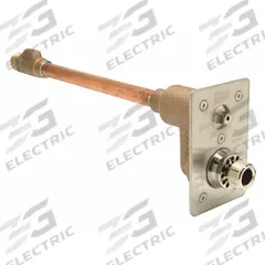 ZURN Wall Hydrant: For 12 in Wall Thick, 15 1/8 in Overall Lg, Stainless Steel, Stainless Steel (MPN Z1321-CXL-12). Key specifications — Face Material: Stainless Steel; Brand: ZURN; Face Shape: Rectangle; Face Type: Non-Enclosed; Color/Finish: Stainless Steel.