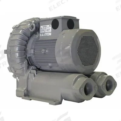 FUJI ELECTRIC Regenerative Blower: 14.7 hp, 138.5 in wc Max Op Pressure - 1-Stage Regenerative Blowers