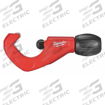 MILWAUKEE Tube Cutter: 1/8 in – 5/8 in OD Cutting Capacity, Constant Swing, 7 in Tool Lg - Metal Tubing Full-Size Cutters