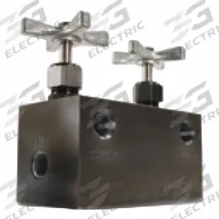 POWER TEAM Hydraulic Manifold Valve: 10,000 psi Max Pressure, 9642, 4.75 in Overall Lg. Key specifications — attr1018424: 9642; attr1018428: POWER TEAM.