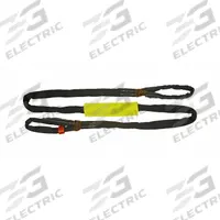 TOW-ALL Tuflex Recovery Strap: 20 ft Overall Hook Size, 20 ft Overall Lg, Brown, Nylon (MPN TSEN600X20). Key specifications — Material: Nylon; Overall Hook Size: 20 ft; Attachment Style: Eye; Duty Capacity: Heavy Duty; Brand: TOW-ALL; Equipment Color: Brown.
