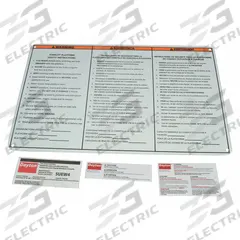 DAYTON Identification Label Kit: 5UEW4, MHW4LG. Key specifications — Product Type: Identification Label Kit; Manufacturer Part Number: MHW4LG; Compatible with Grainger Part Number: 5UEW4; Brand: DAYTON.