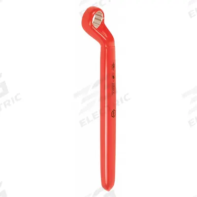 WIHA Box End Wrench: Chrome, 13/16 in Head Size, 10 in Overall Lg, Offset - SAE, Single End, 12-Point, Box End Wrenches