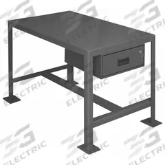 DURHAM MFG Work Table: Fixed Ht, Steel, 48 in x 24 in, 2,000 lb Overall Load Capacity, Steel (MPN MTD244824-2K195). Key specifications — Brand: DURHAM MFG; Unit Type: Not Expandable or Modular.