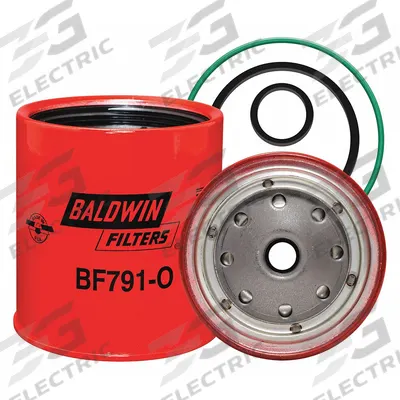 BALDWIN FILTERS Fuel Filter: Spin-On, 3 13/16 in Outside Dia, 11/16"-16 Thread Size - Spin-On Fuel Filters