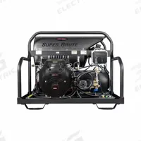SIMPSON Super Brute Pressure Washer: Heavy Duty, Skid Mount, 3,500 psi, 5.5 gpm, CRX Engine (MPN SB3555131EDC1CA). Key specifications — attr1034375: Diesel; attr1034381: CRX; attr1037666: SIMPSON.