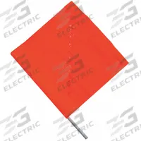 APPROVED VENDOR Traffic Flag: Traffic Flag, 24 in Wood Dowel with Diagonal Stay, Blank (MPN 1EKR8). Key specifications — Product Type: Traffic Flag; Color: Orange; Brand: APPROVED VENDOR; Includes: 24 in Wood Dowel with Diagonal Stay; Legend: Blank; Material: Vinyl.