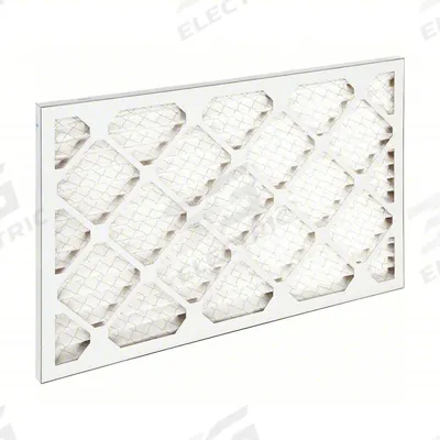 GRAINGER Pleated Air Filter: 16 in x 25 in x 1 in, MERV 10 - MERV 10 Pleated Air Filters