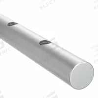 PBC LINEAR Linear Shaft: 1 in Shaft Dia, 12 in Lg, Ceramic Coated, Aluminum Alloy (MPN CCPDL16-012.000). Key specifications — attr111735: PBC LINEAR; attr111741: Ceramic Coated.